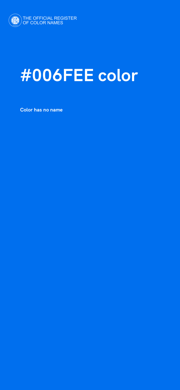 #006FEE color image