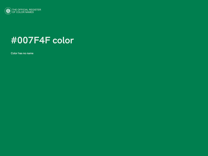 #007F4F color image