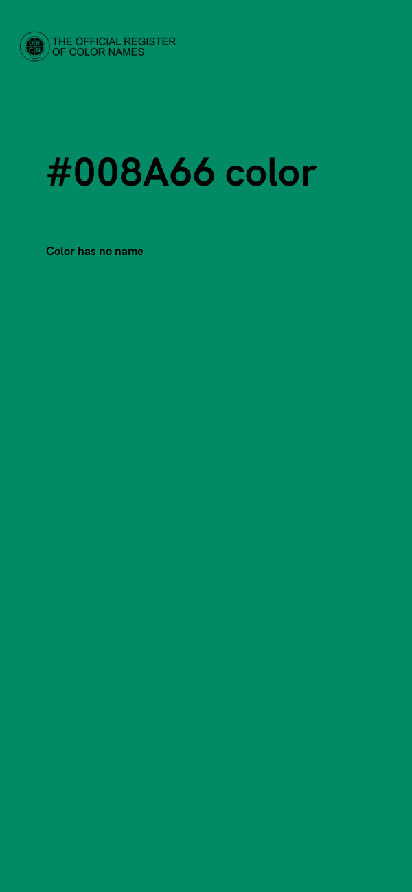 #008A66 color image
