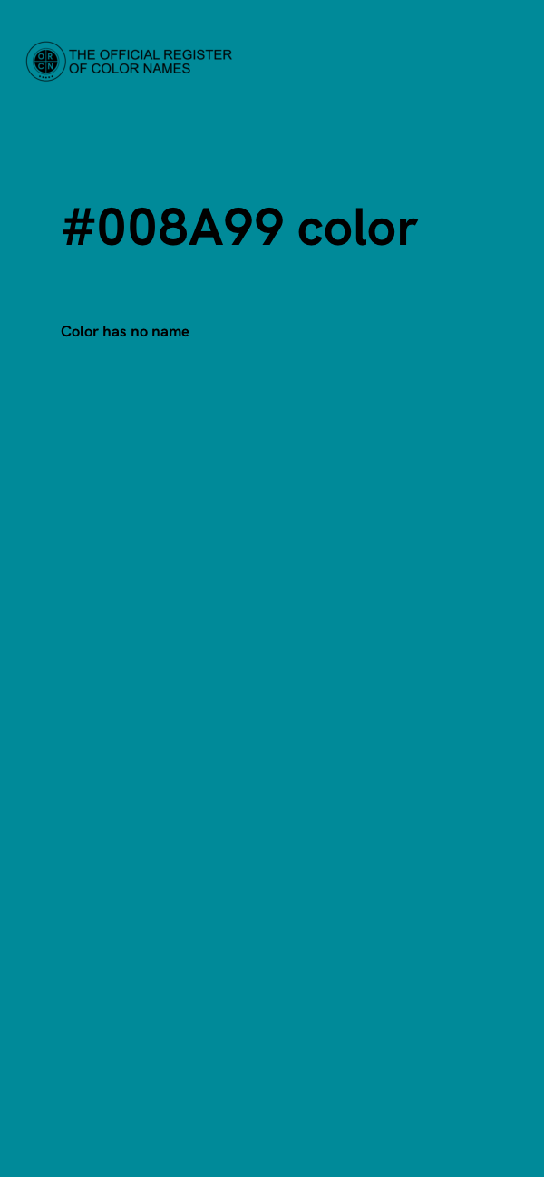 #008A99 color image