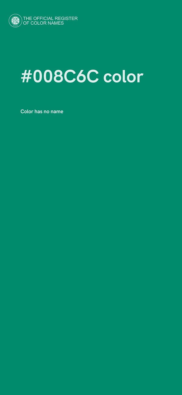#008C6C color image