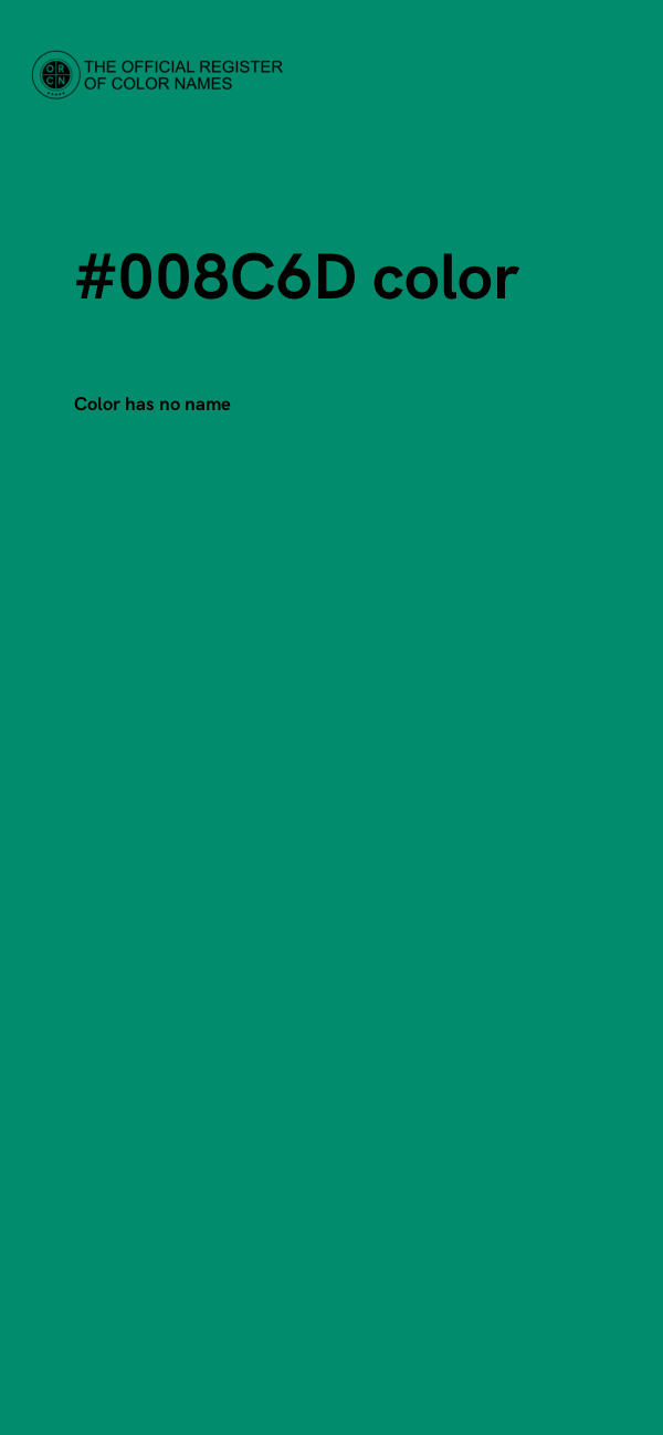 #008C6D color image