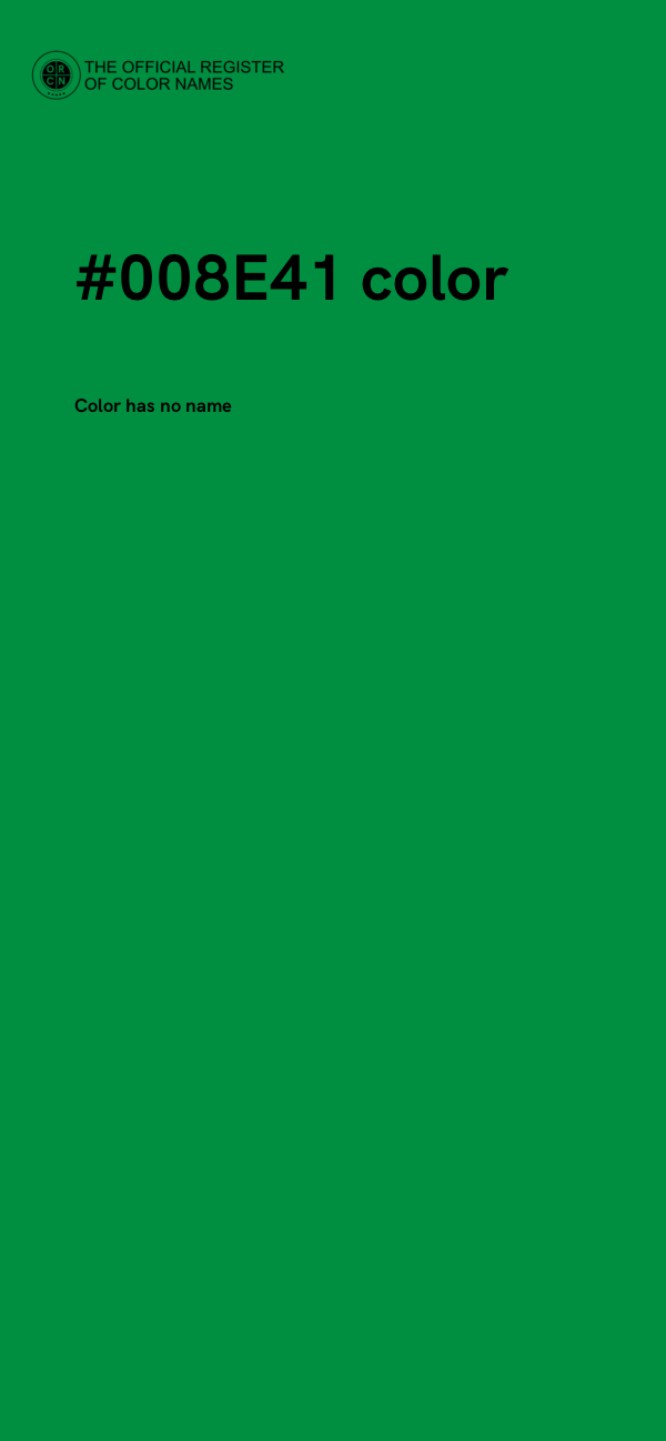 #008E41 color image