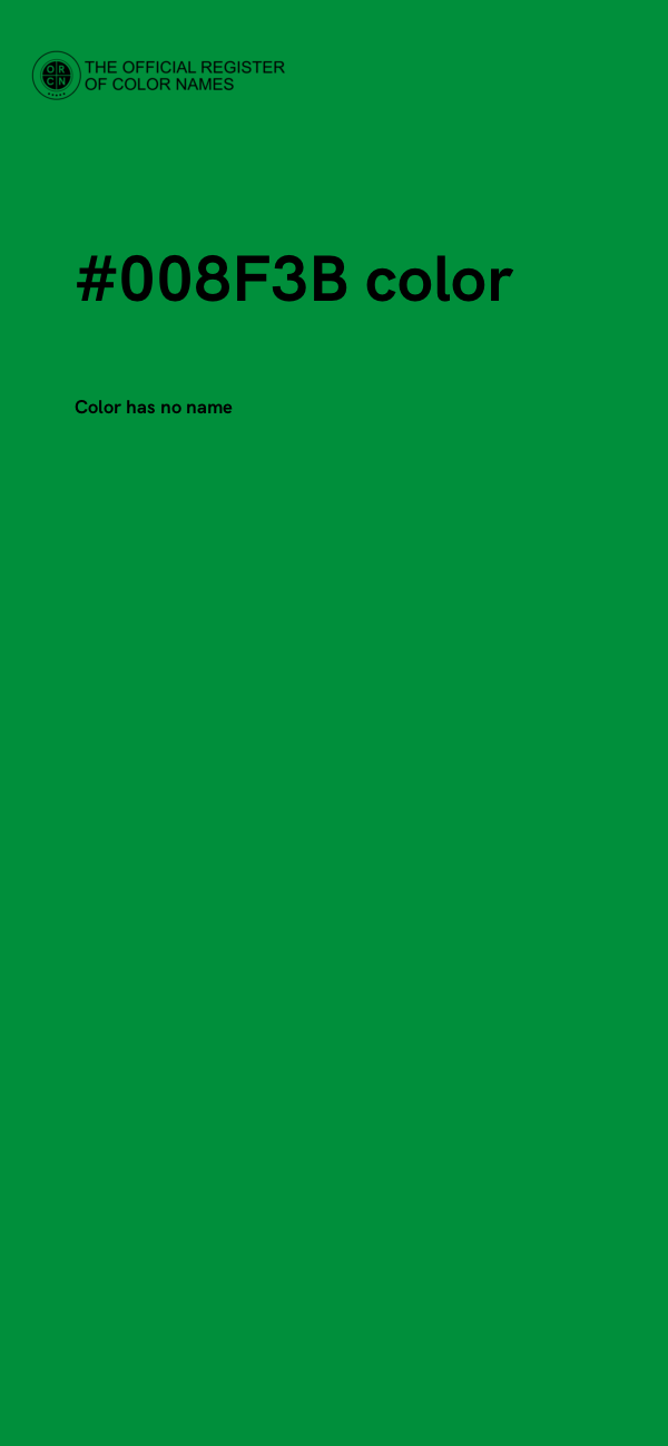 #008F3B color image