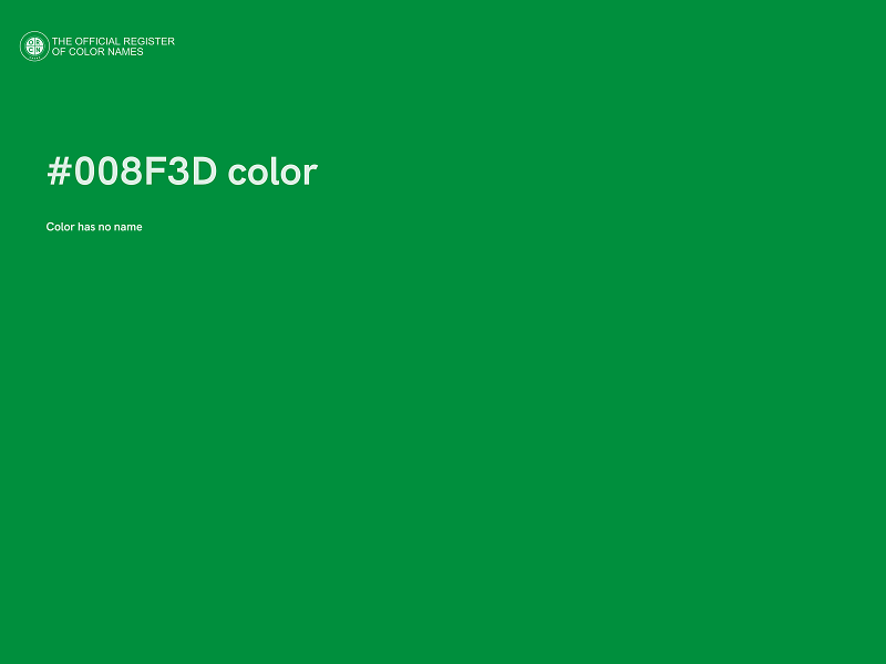 #008F3D color image