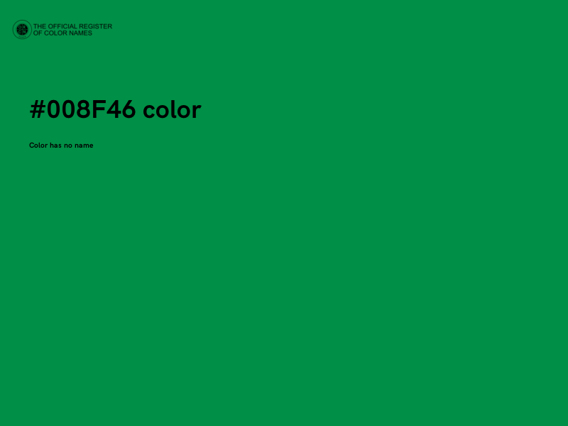 #008F46 color image