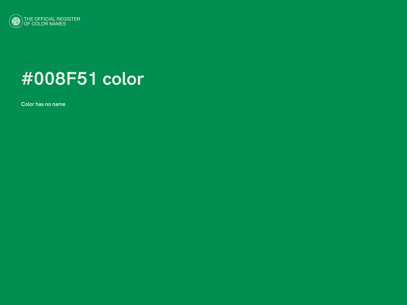 #008F51 color image