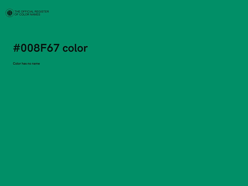 #008F67 color image
