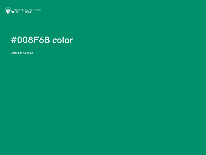 #008F6B color image