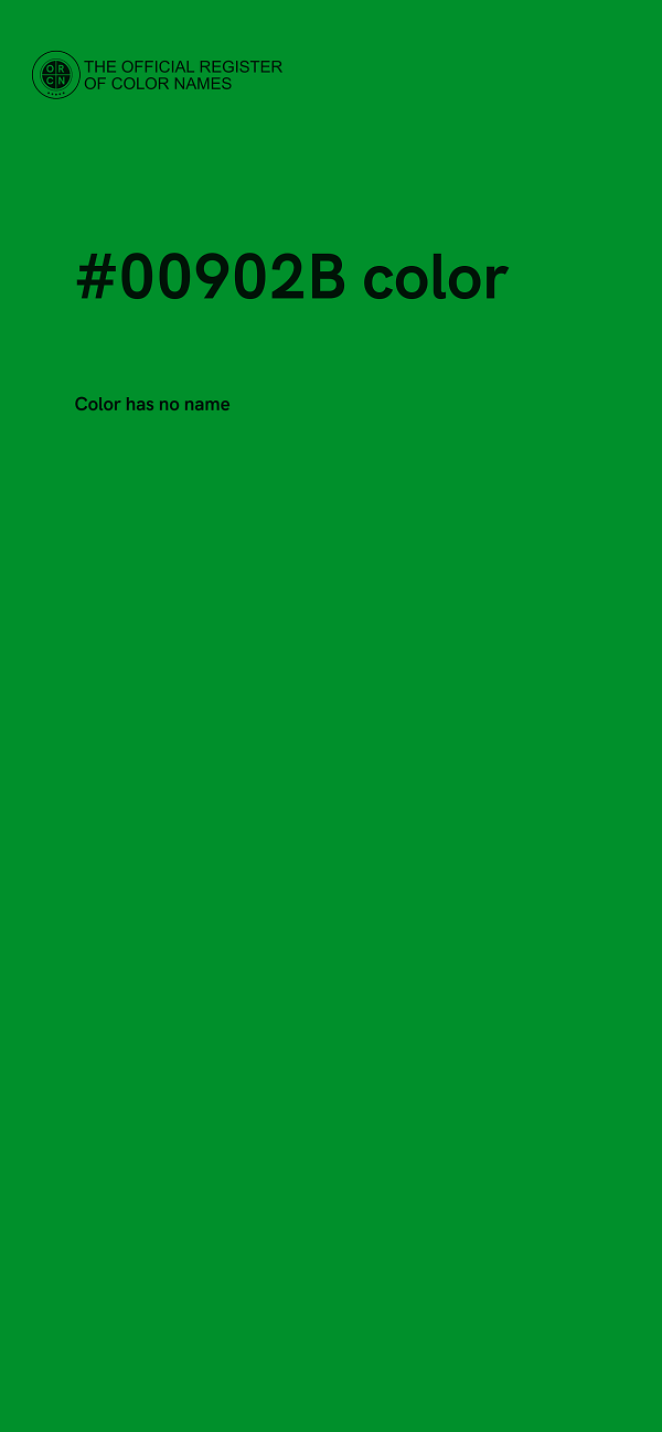#00902B color image