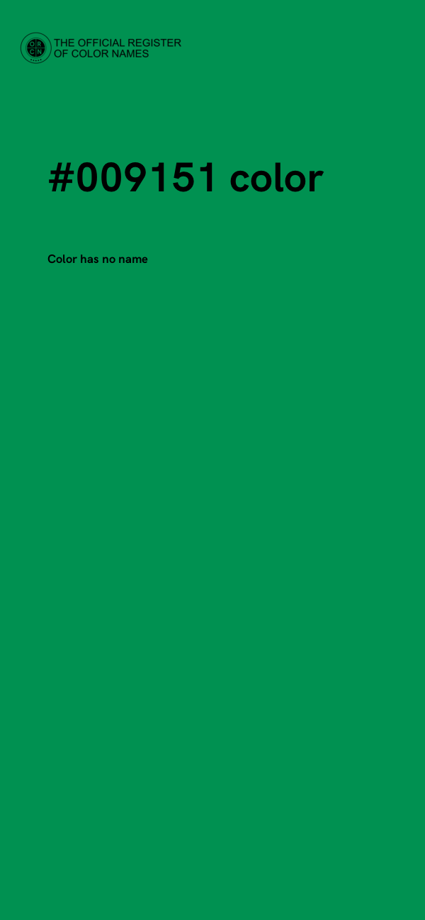 #009151 color image