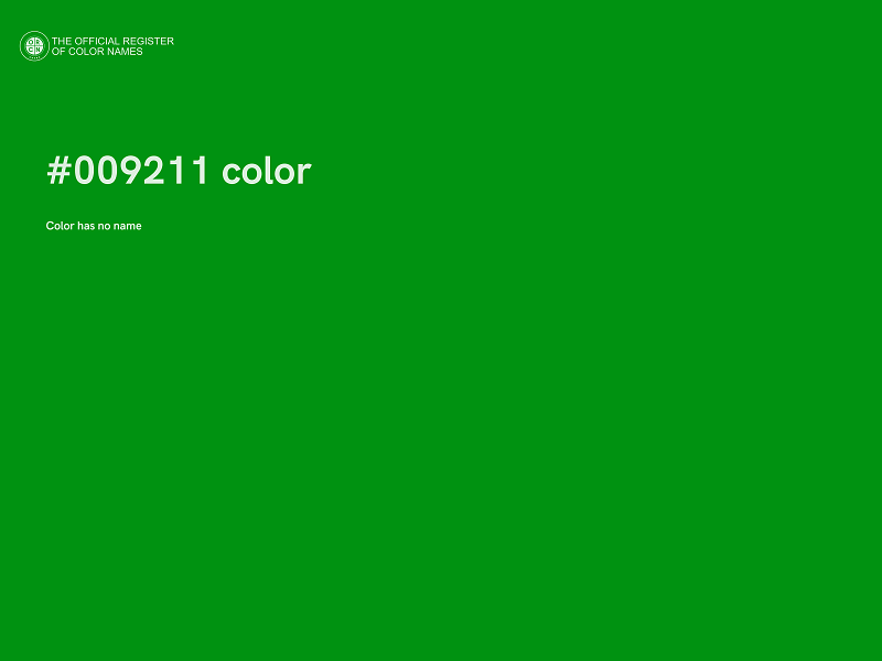 #009211 color image