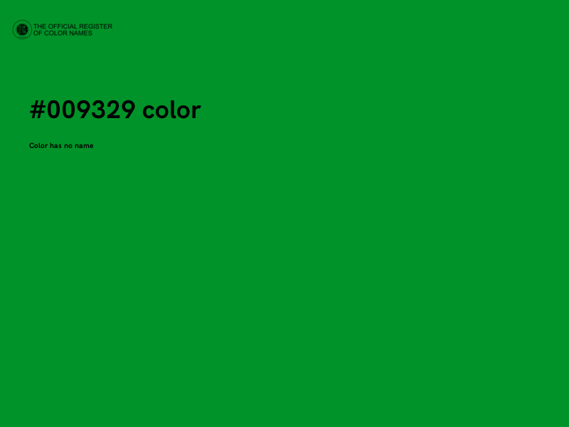 #009329 color image