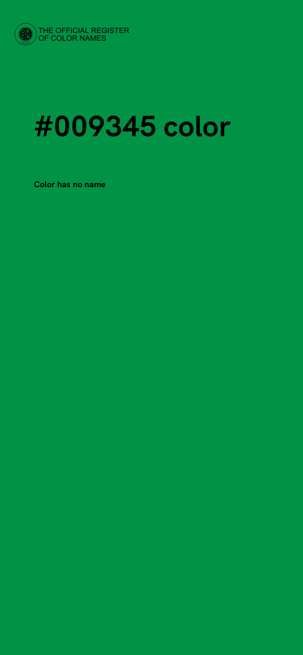 #009345 color image