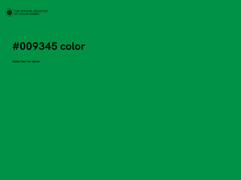 #009345 color image