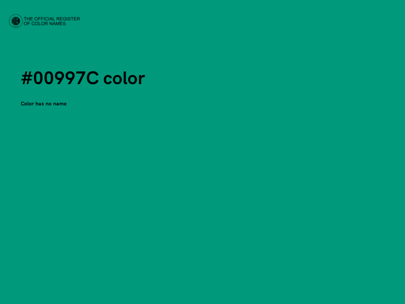 #00997C color image