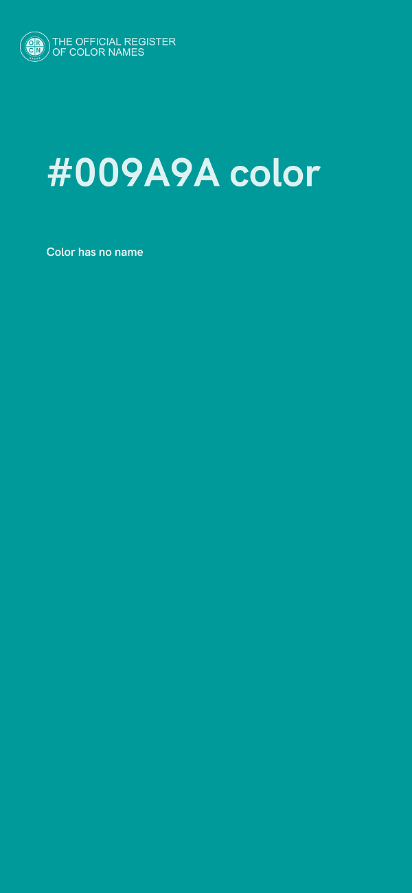 #009A9A color image