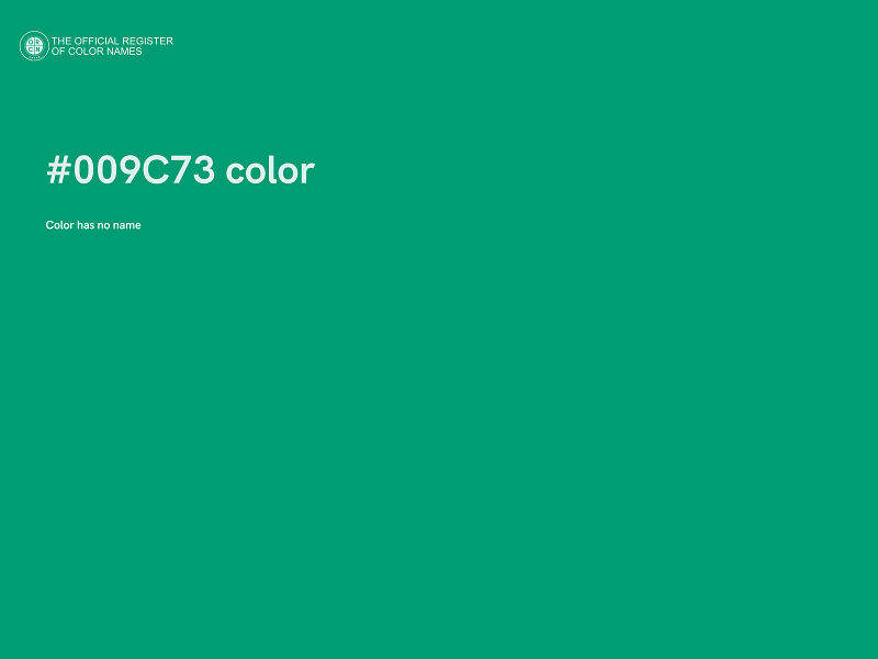 #009C73 color image