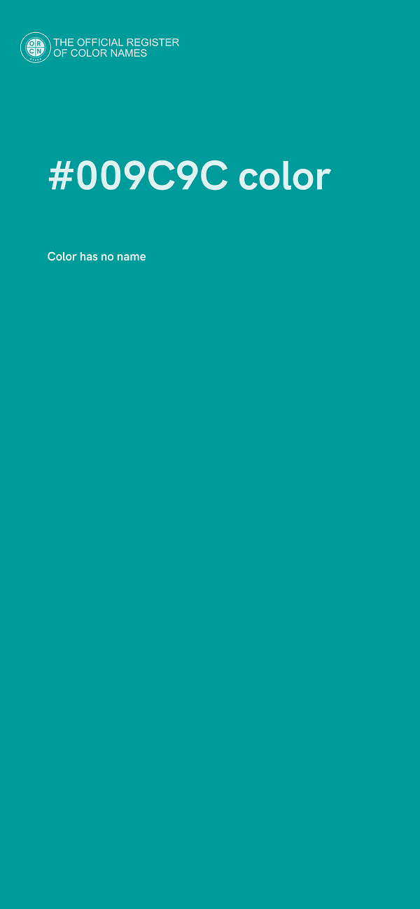 #009C9C color image