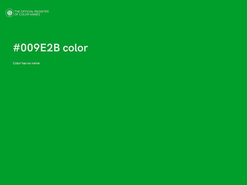#009E2B color image