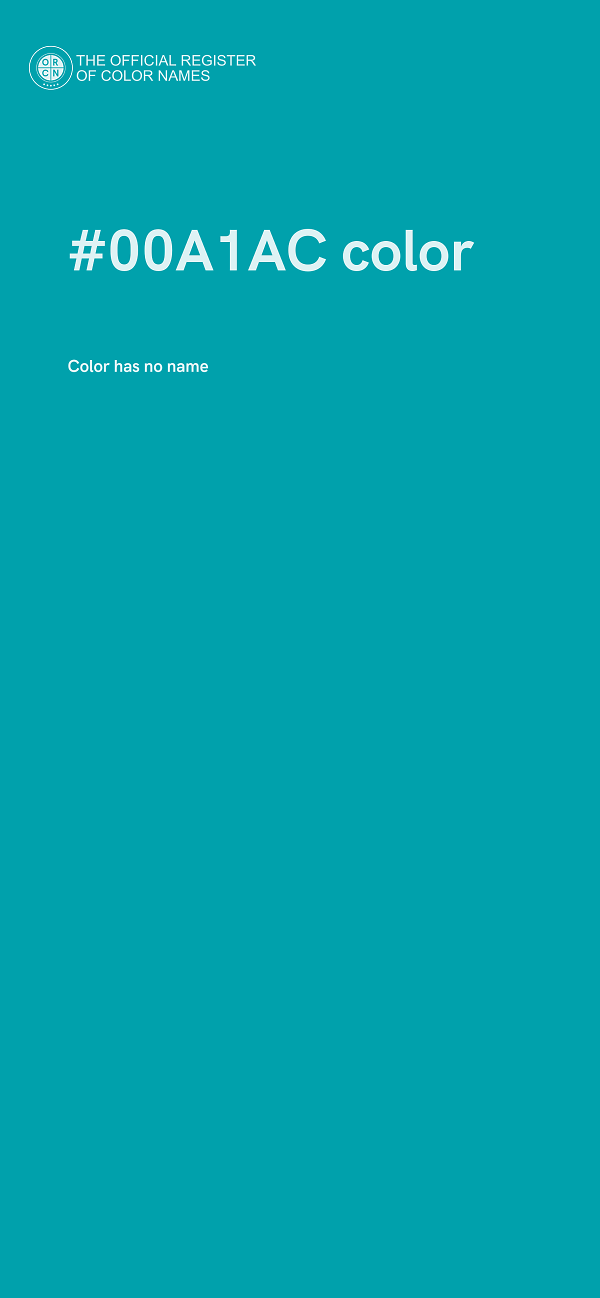 #00A1AC color image