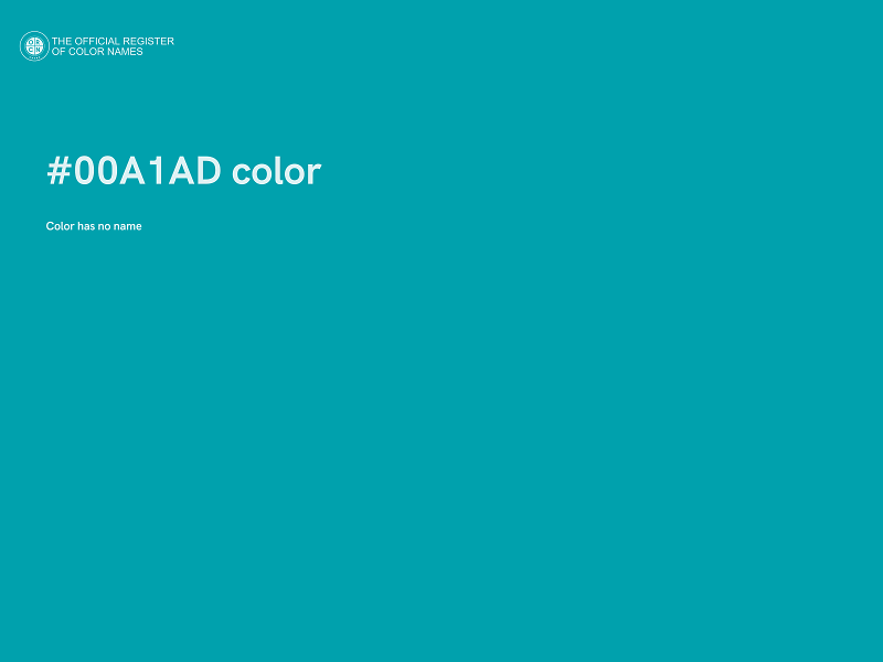 #00A1AD color image