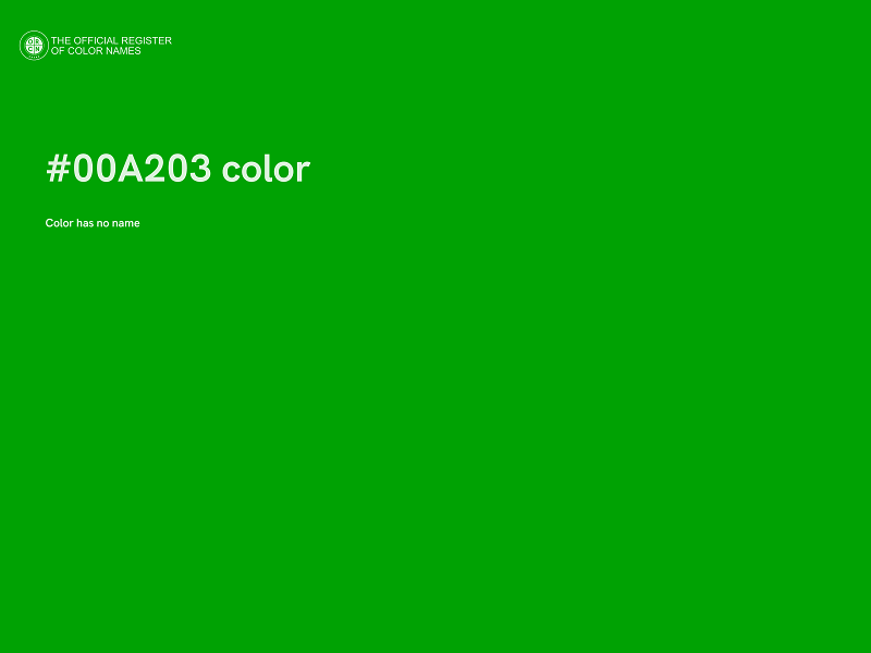 #00A203 color image
