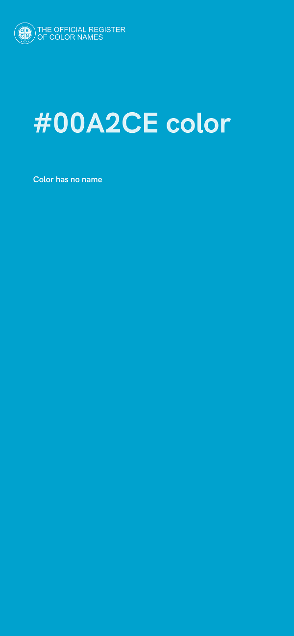 #00A2CE color image
