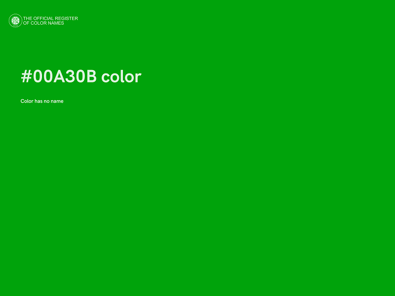 #00A30B color image