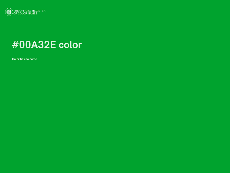 #00A32E color image