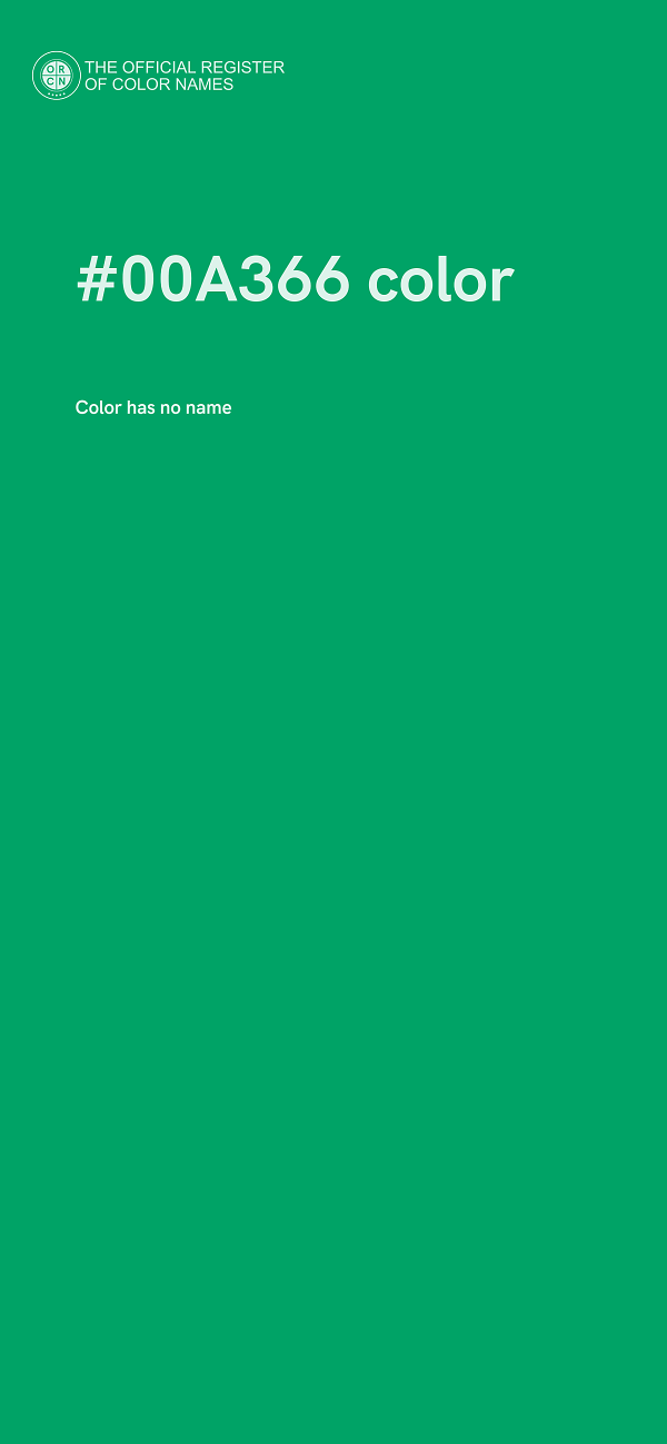 #00A366 color image