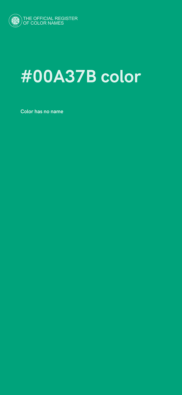 #00A37B color image