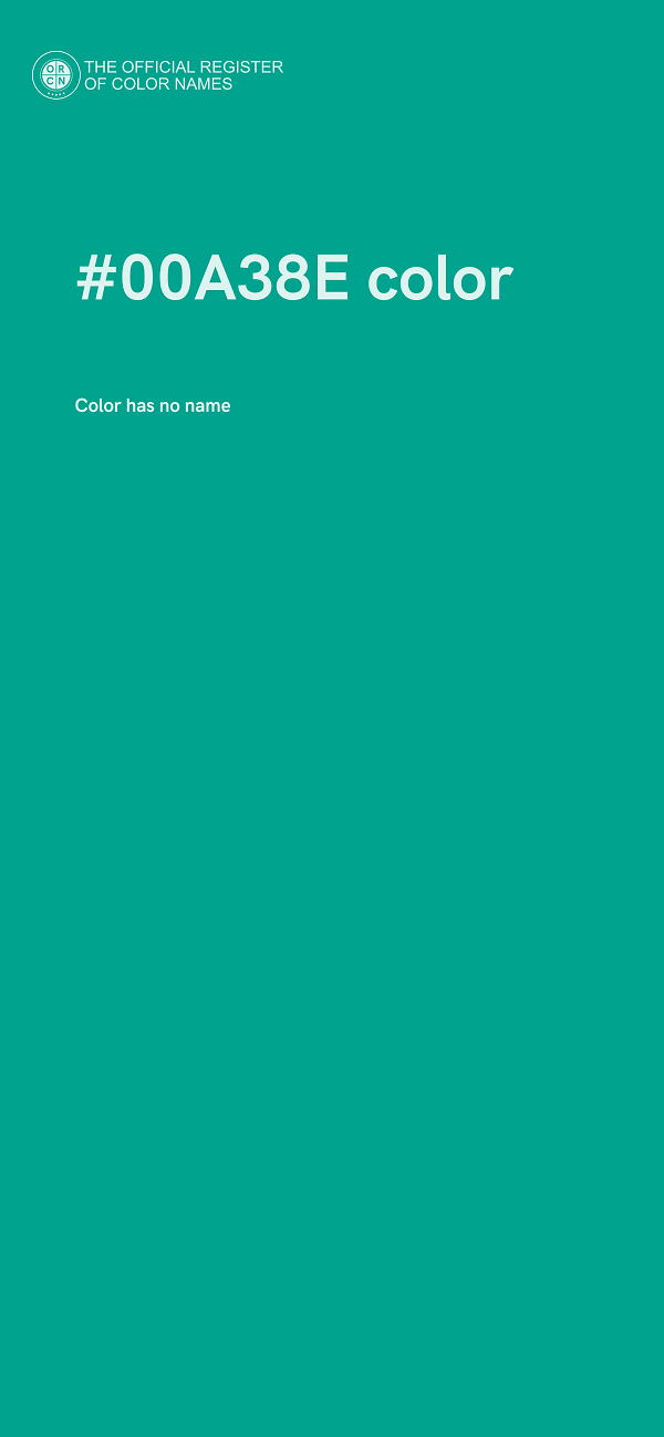 #00A38E color image