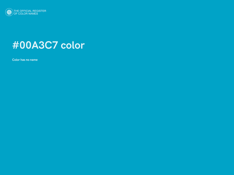 #00A3C7 color image