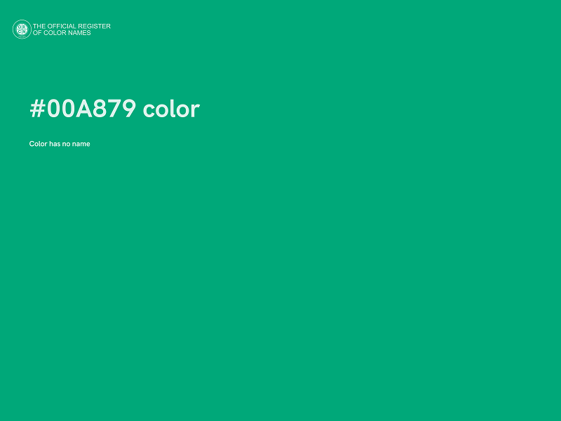 #00A879 color image