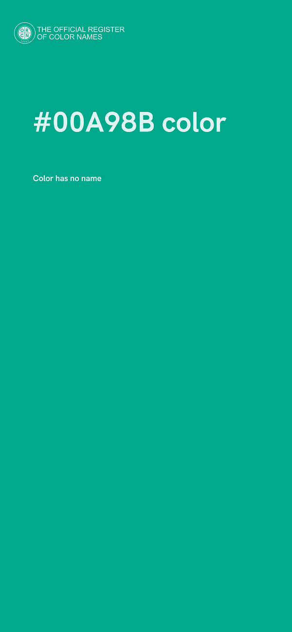 #00A98B color image