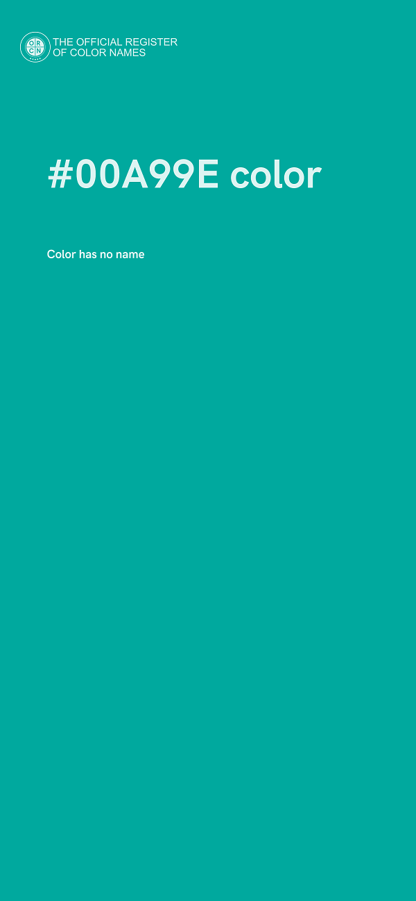 #00A99E color image