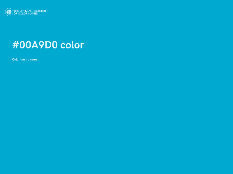 #00A9D0 color image