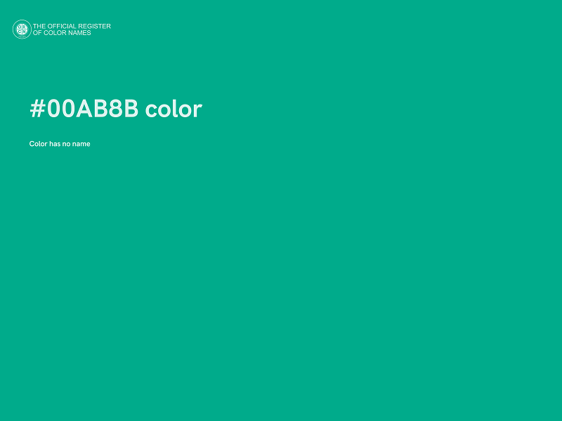 #00AB8B color image