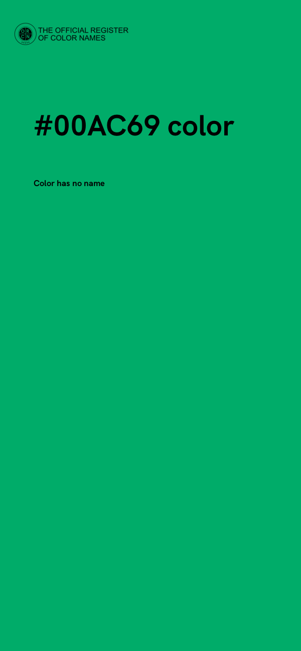 #00AC69 color image