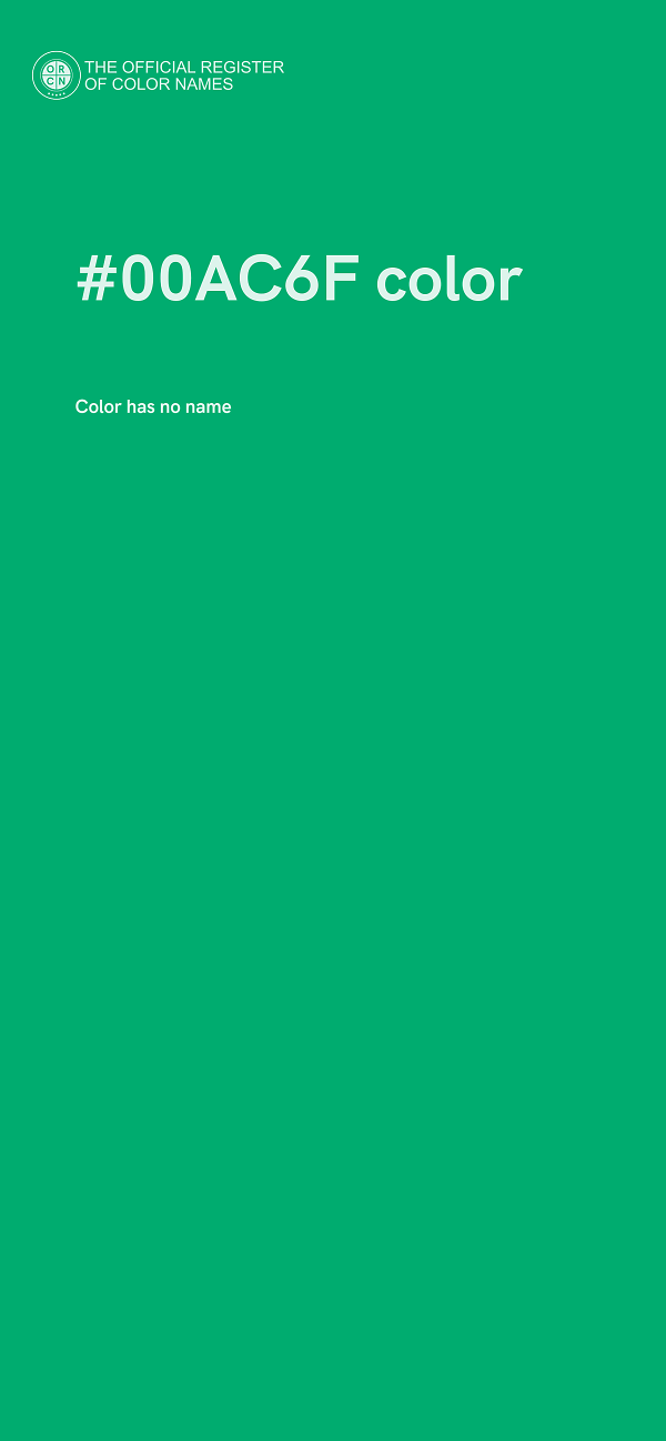 #00AC6F color image