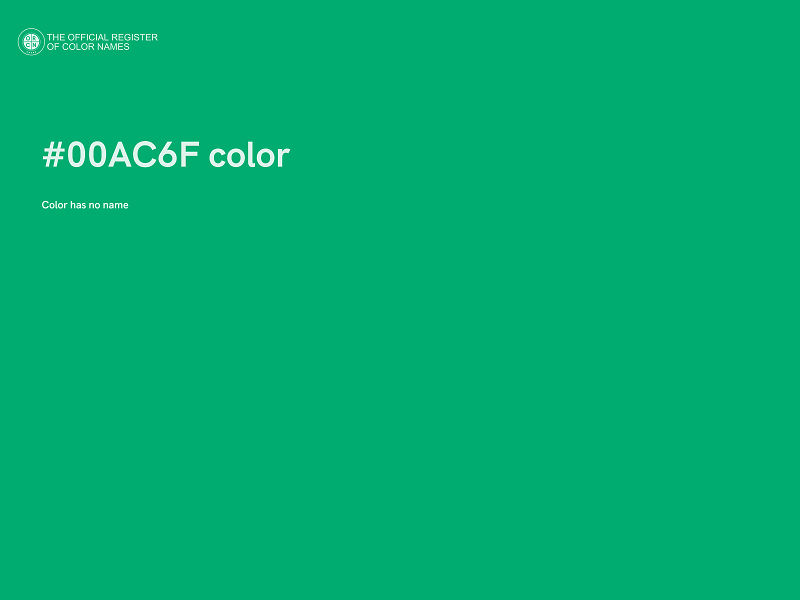 #00AC6F color image