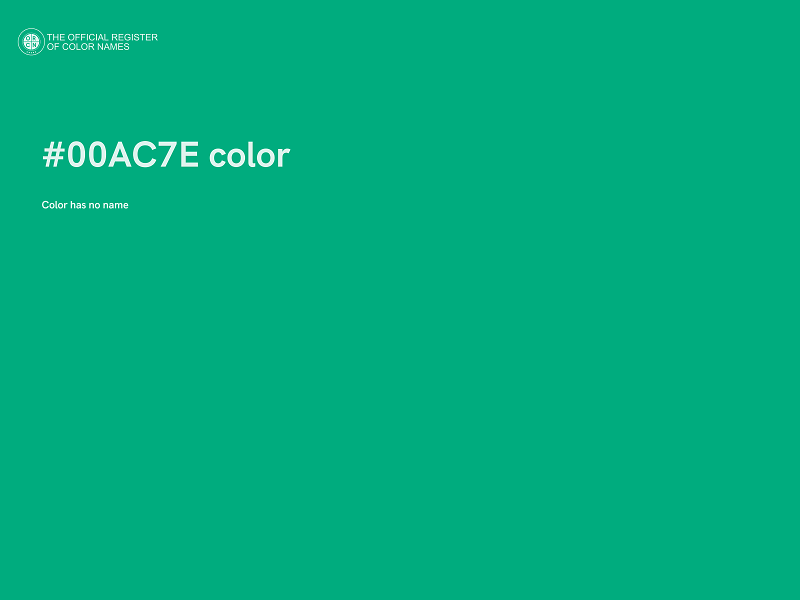 #00AC7E color image