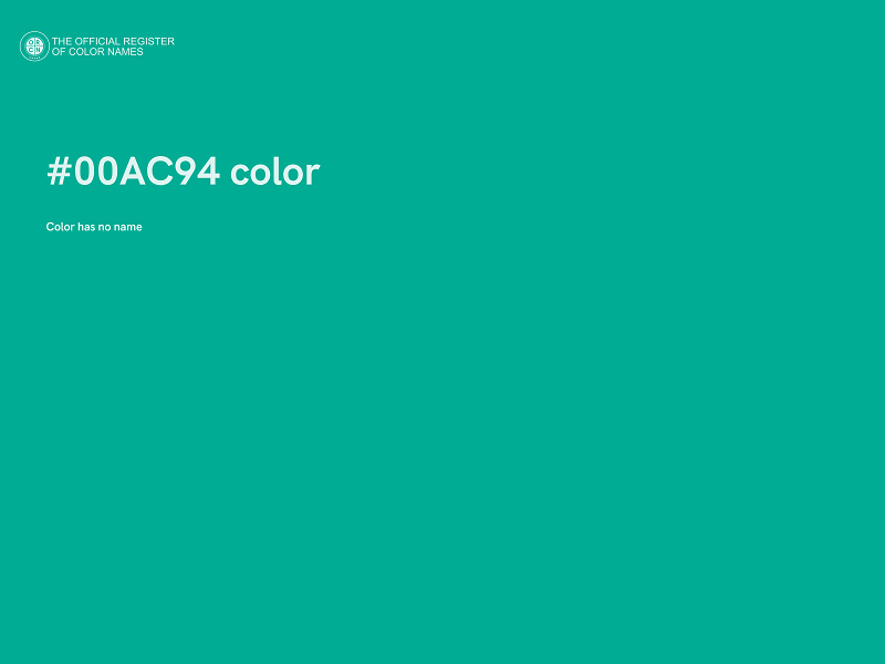 #00AC94 color image