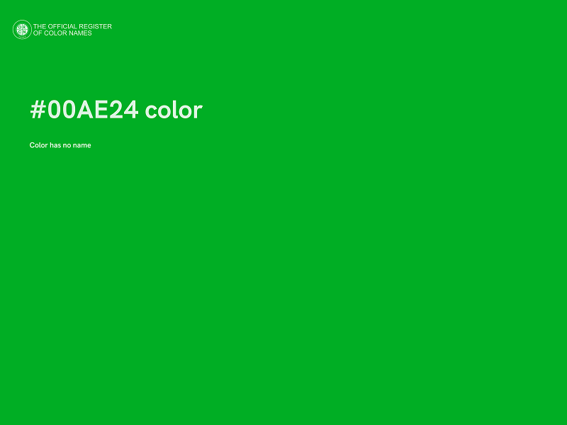 #00AE24 color image