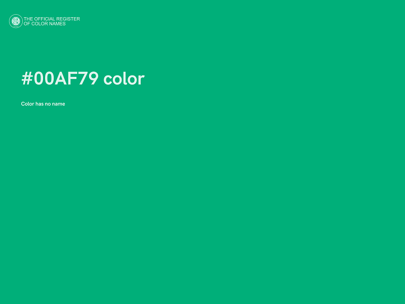 #00AF79 color image