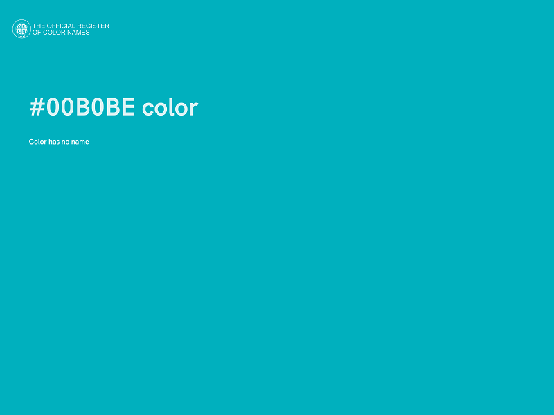 #00B0BE color image