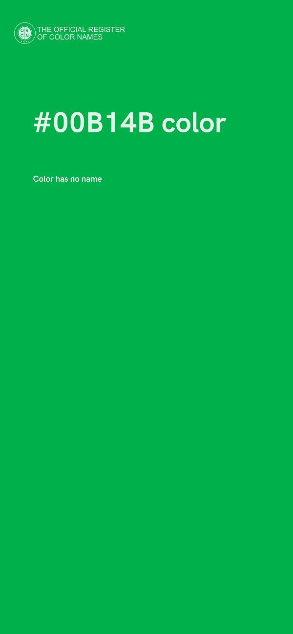 #00B14B color image