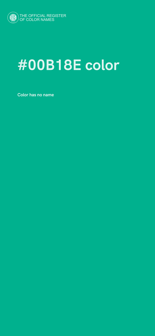 #00B18E color image