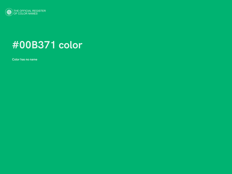 #00B371 color image